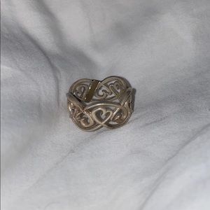 Tiffany & Co. Heart Infinity Band Ring